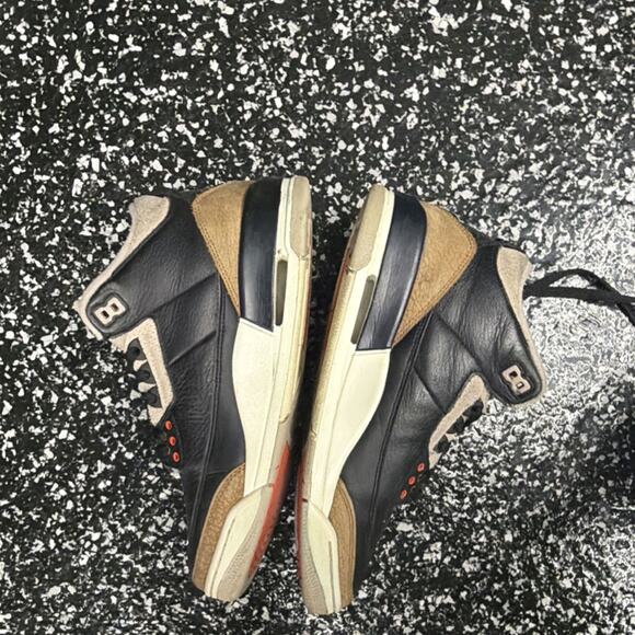 Jordan Air Jordan 3 Desert Elephant Black Brown Men\'s Sneakers CT8532-008 main image 4